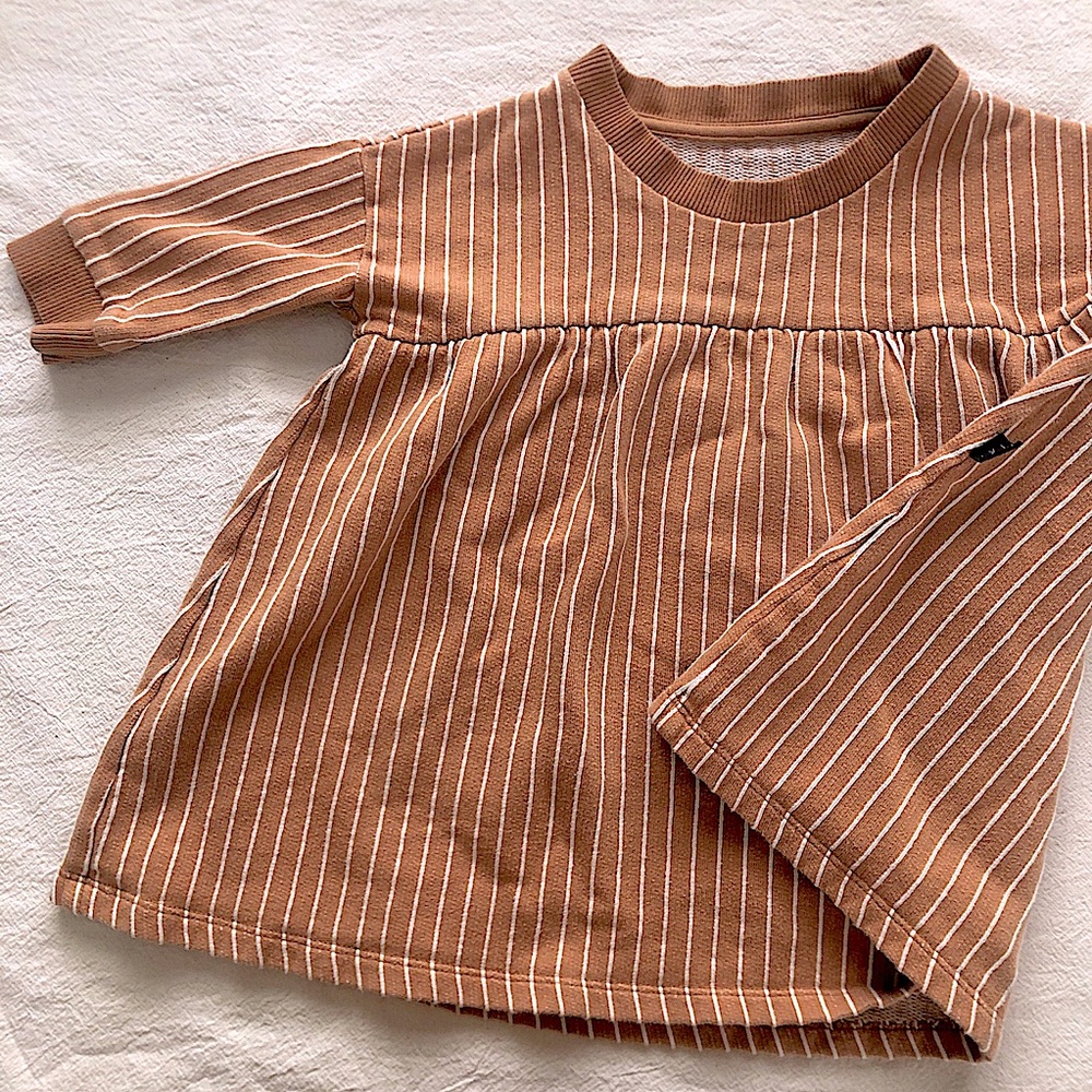 Monkind 6-12m Organic cotton Oversized Sweatdress